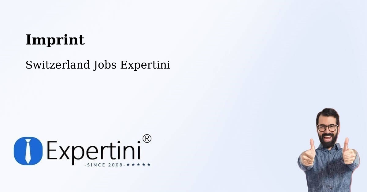 Imprint – Lenzerheide - Switzerland Jobs Expertini