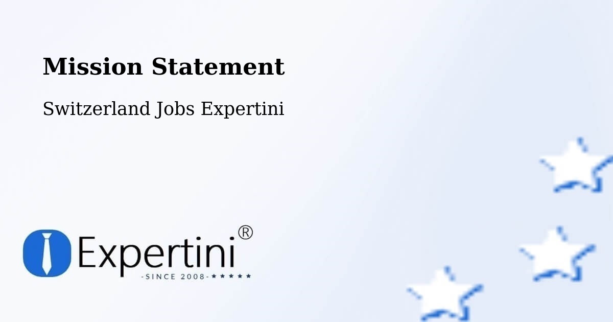 Corporate Mission – Lenzerheide - Switzerland Jobs Expertini